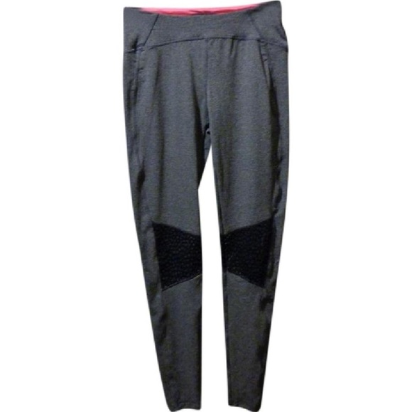 NWOT gray/black workout pants (sz S) - Picture 1 of 3